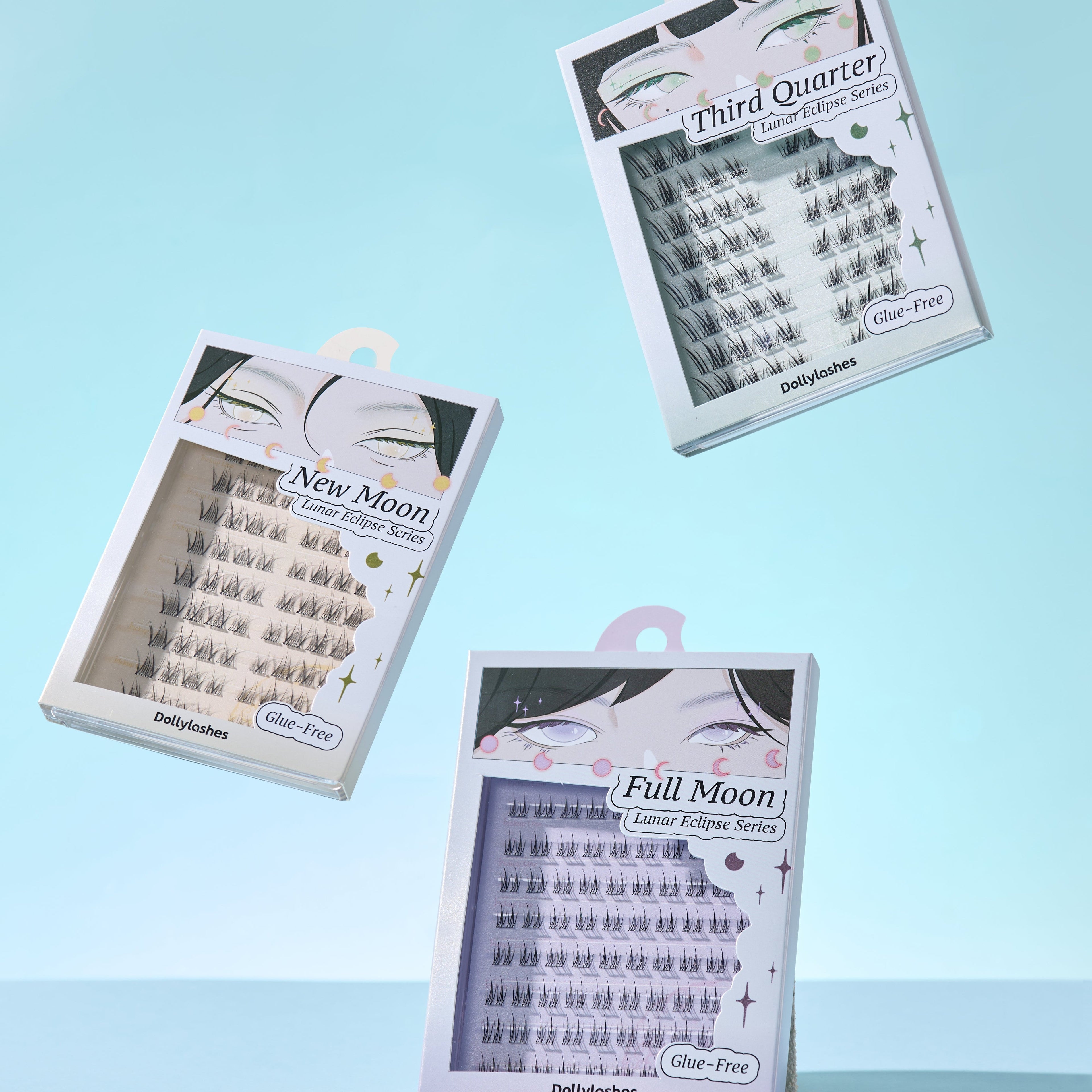 Dollylashes Lunar Eclipse Series Naturally Type W 80Pcs