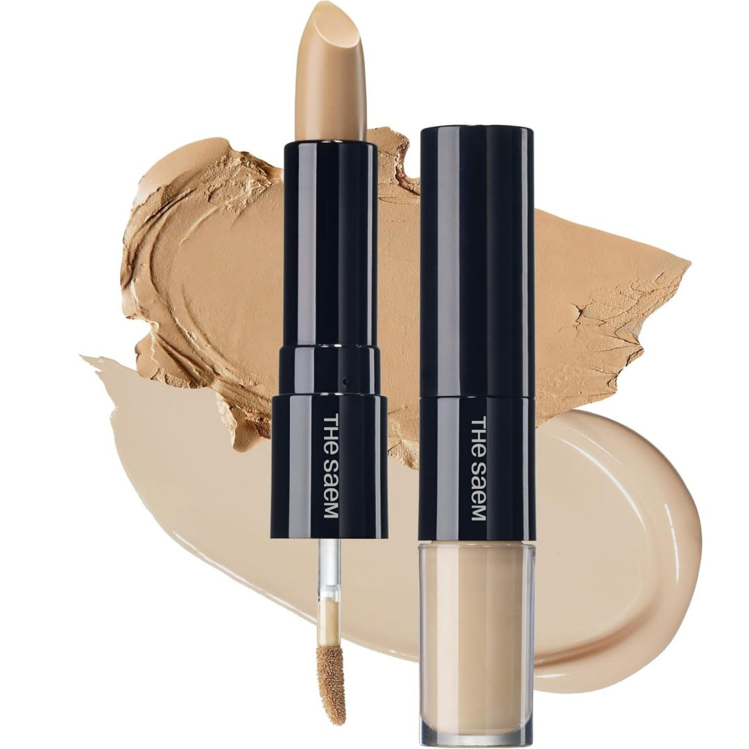 The Saem Cover Perfection Ideal Concealer Duo 4.5g+4.2g