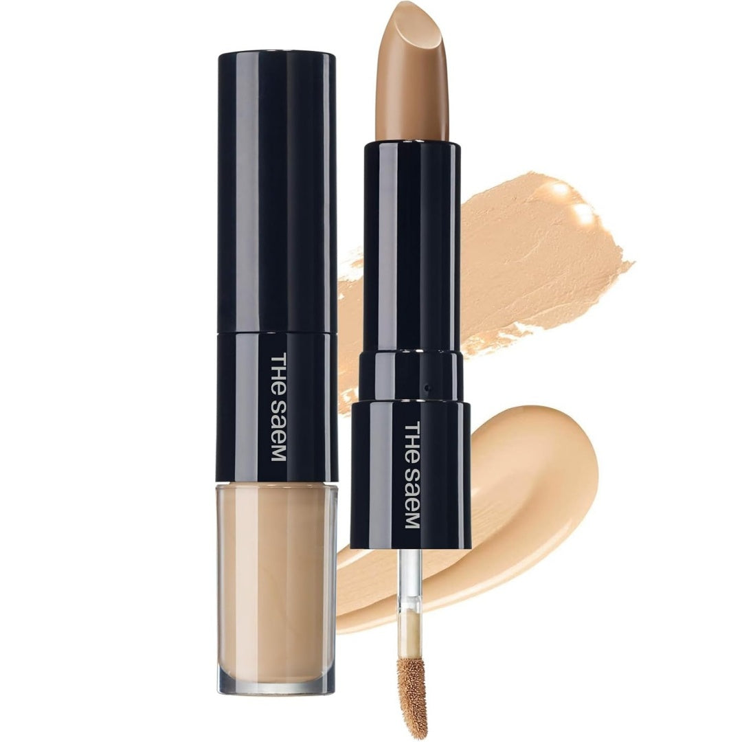The Saem Cover Perfection Ideal Concealer Duo 4.5g+4.2g