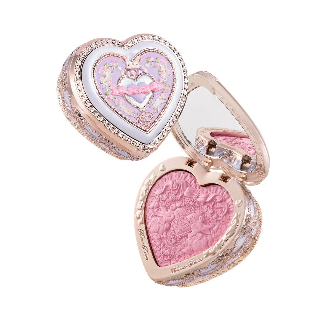 Flower Knows Bunny Garden Collection Embossed Blush