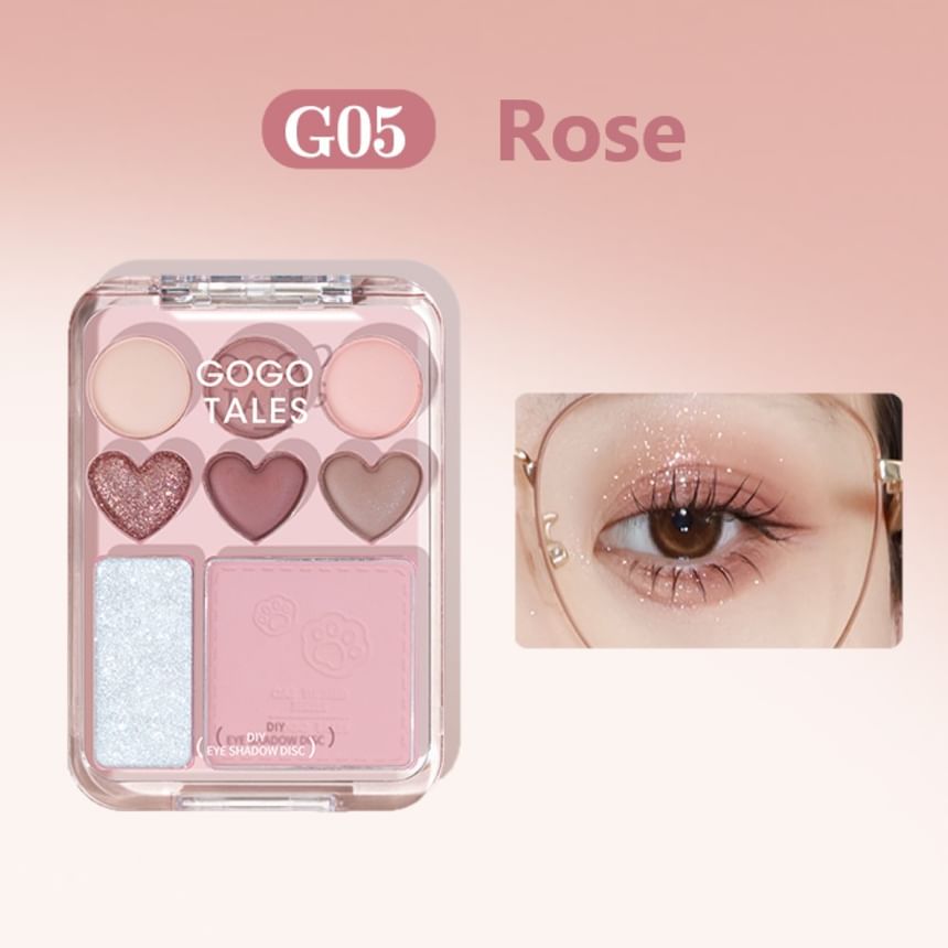 GogoTales Sticky Sweetheart Blush Eyeshadow Palette 9.5g - Image 3