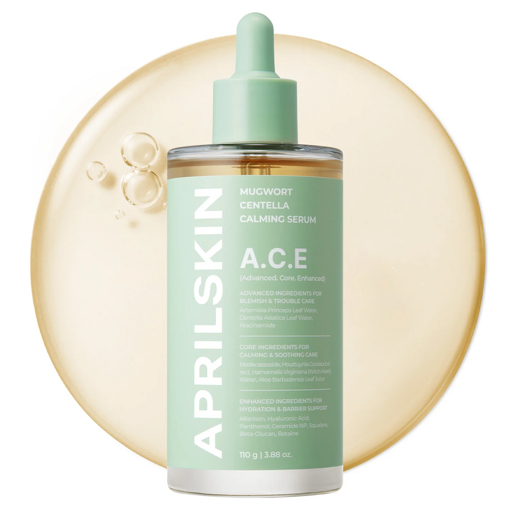 April Skin Ace Mugwort Centella Caling Serum 110g