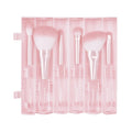 Coringco Pink Roll Make Up Brush Set 6Pcs