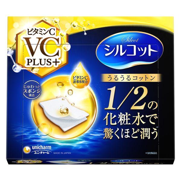 Unicharm Cotton Pad Vitamin C Plus + 40 Sheets