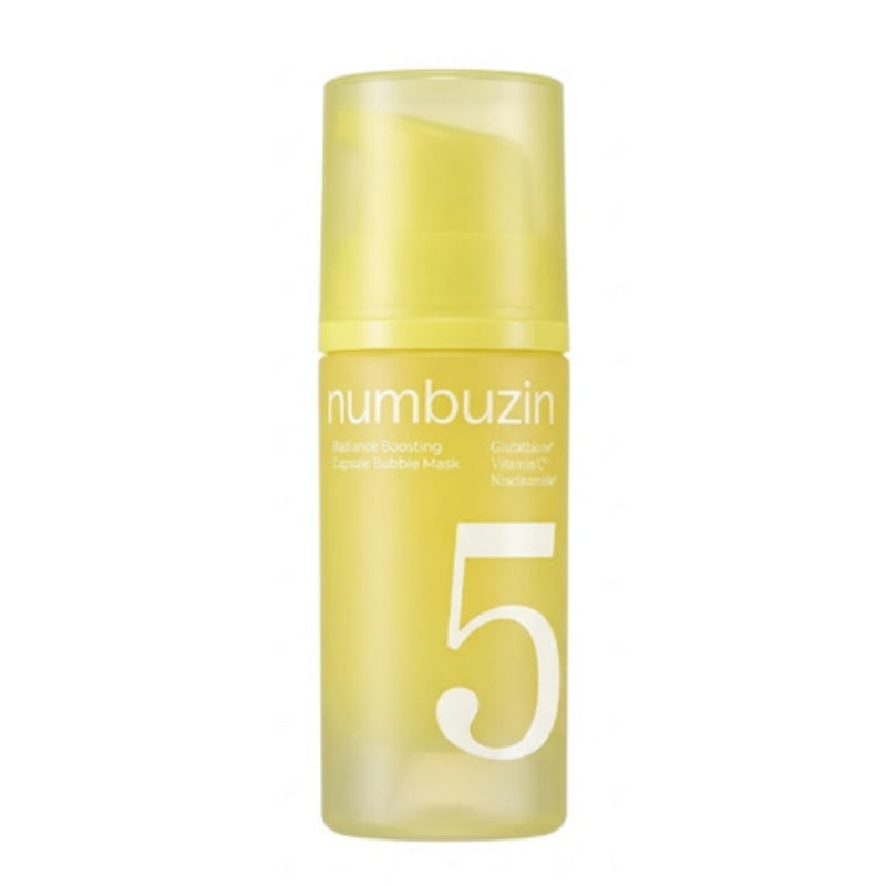 Numbuzin No.5 Radiance Boosting Capsule Bubble Mask 85ml