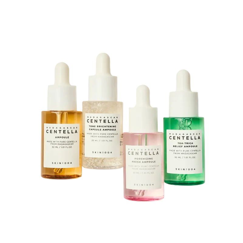 Skin1004 Madagascar Centella Ampoule Kit (Mini Ampoule 4 Types)
