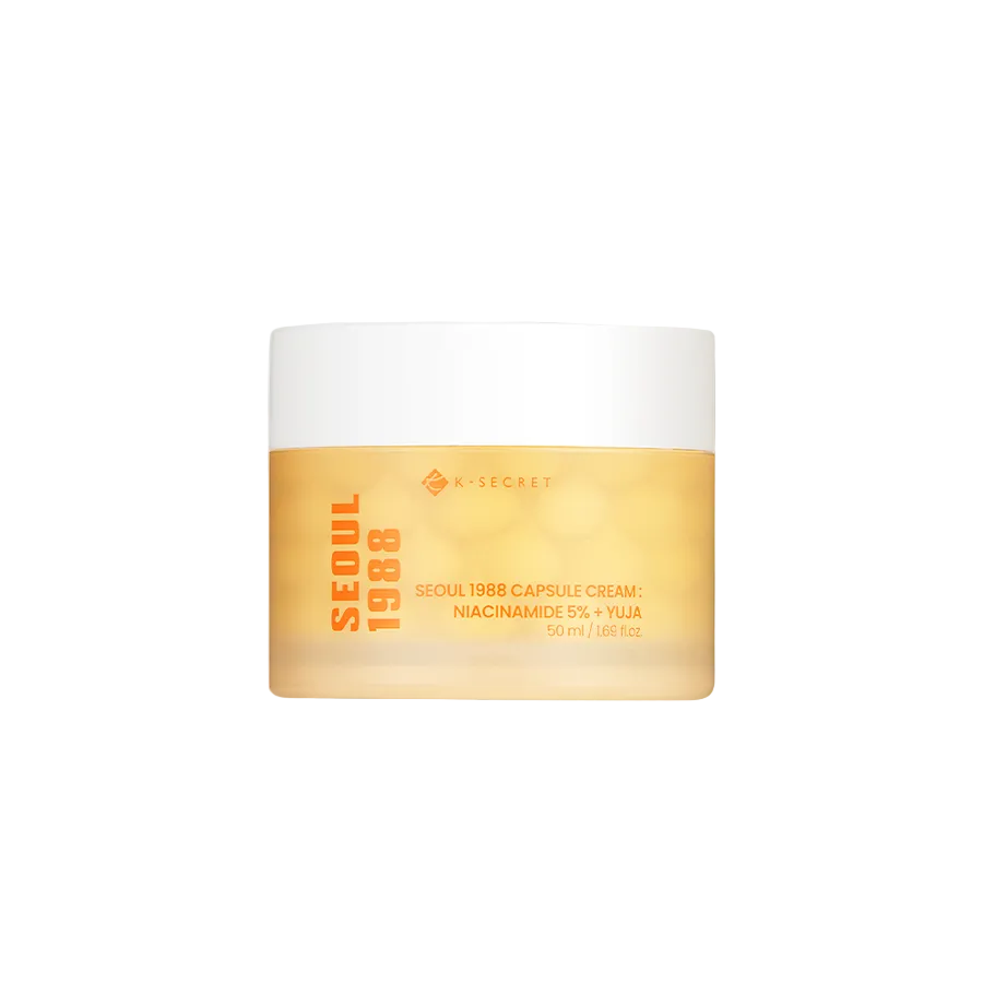 K-Secret Seoul 1988 Capsule Cream : Niacinamide 5% + Yuja 50ml