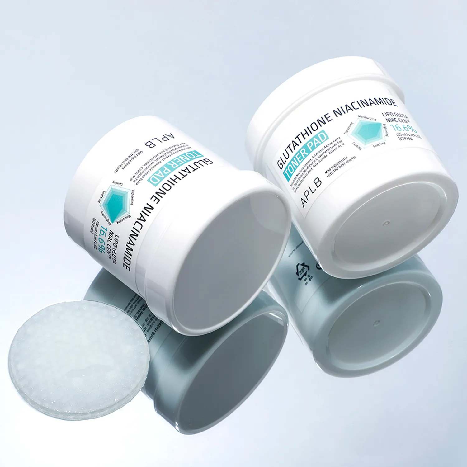 APLB Glutathione Niacinamide Toner Pad 60pcs
