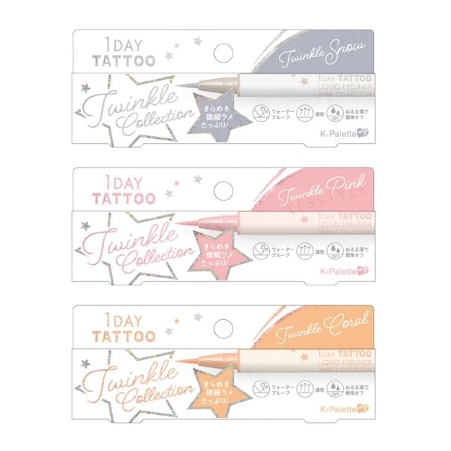 K-Palette 1Day Liquid Eyeliner Twinkle Collection