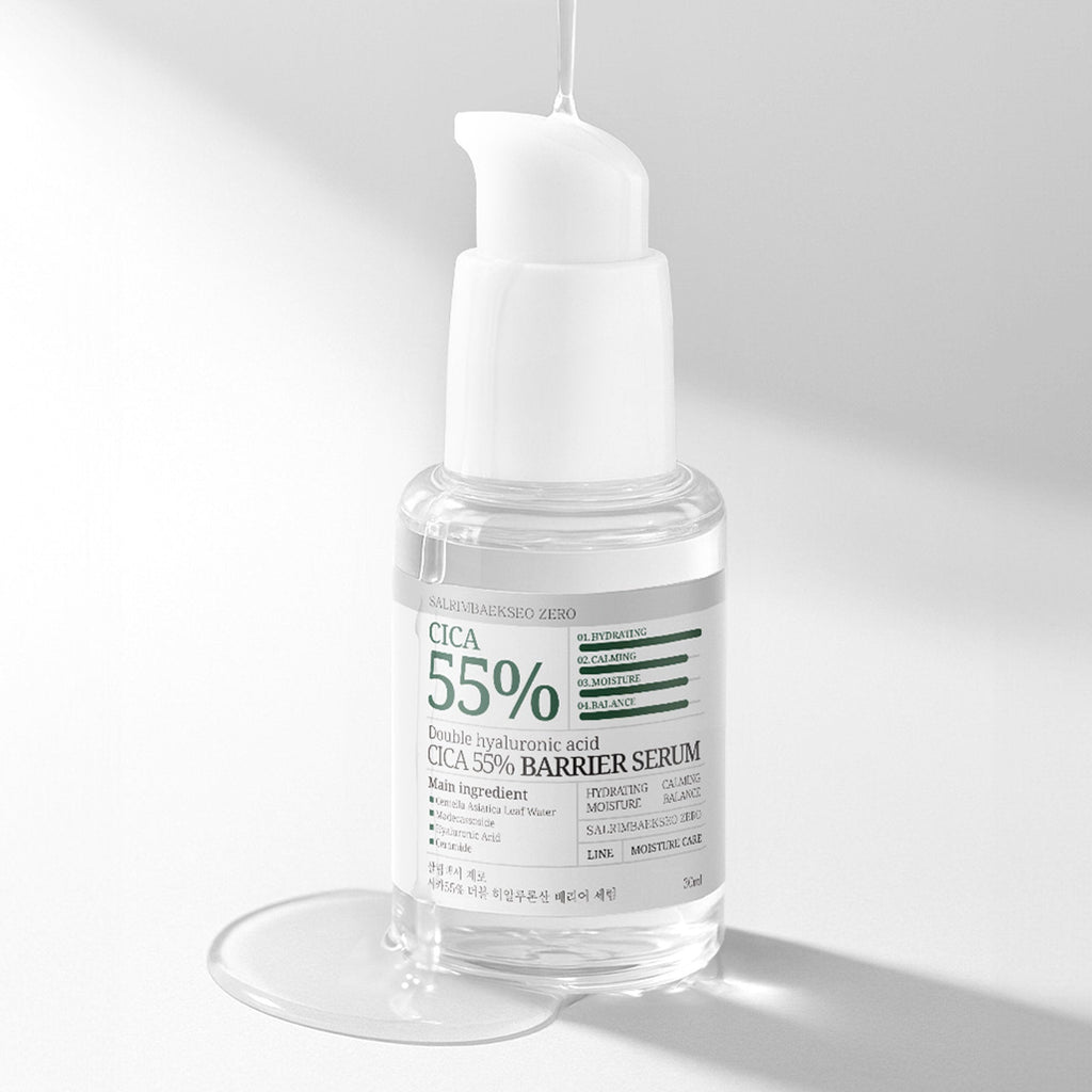 SALRIMBAEKSEO ZERO Double Hyaluronic Acid Cica 55% Barrier Serum 30ml