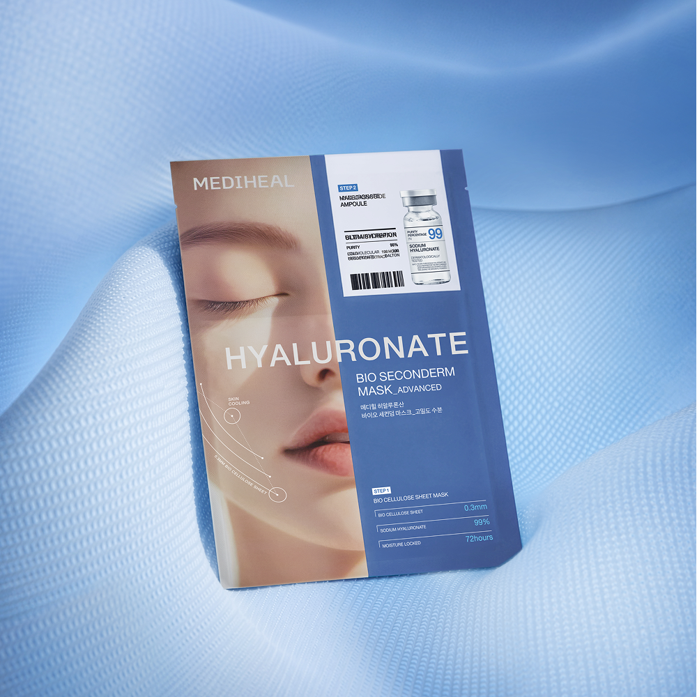 Mediheal Hyaluronate Bio Seconderm Mask Ultra Hydration 1Pcs