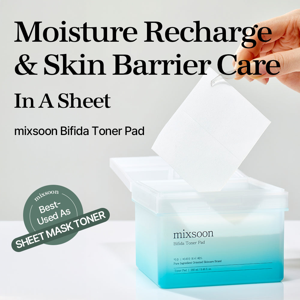 Mixsoon Bifida Toner Pad 120pcs