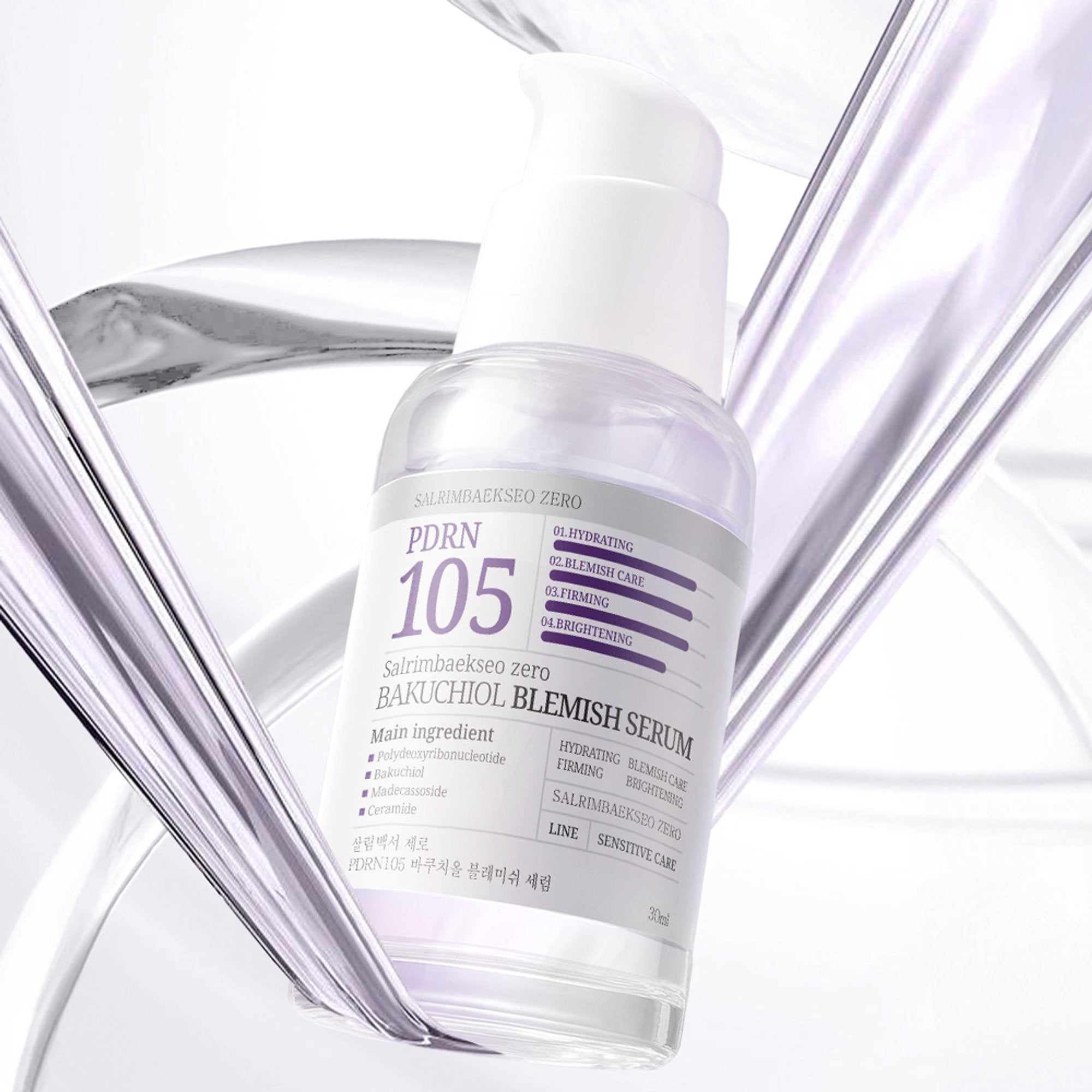 SALRIMBAEKSEO ZERO PDRN105 Bakuchiol Blemish Serum 30ml
