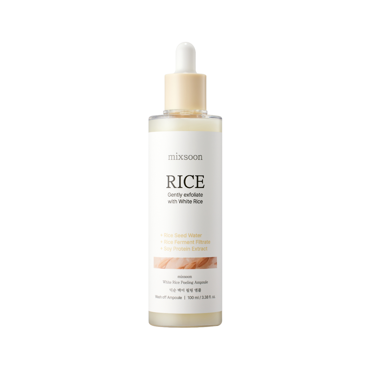 Mixsoon White Rice Peeling Ampoule 100ml