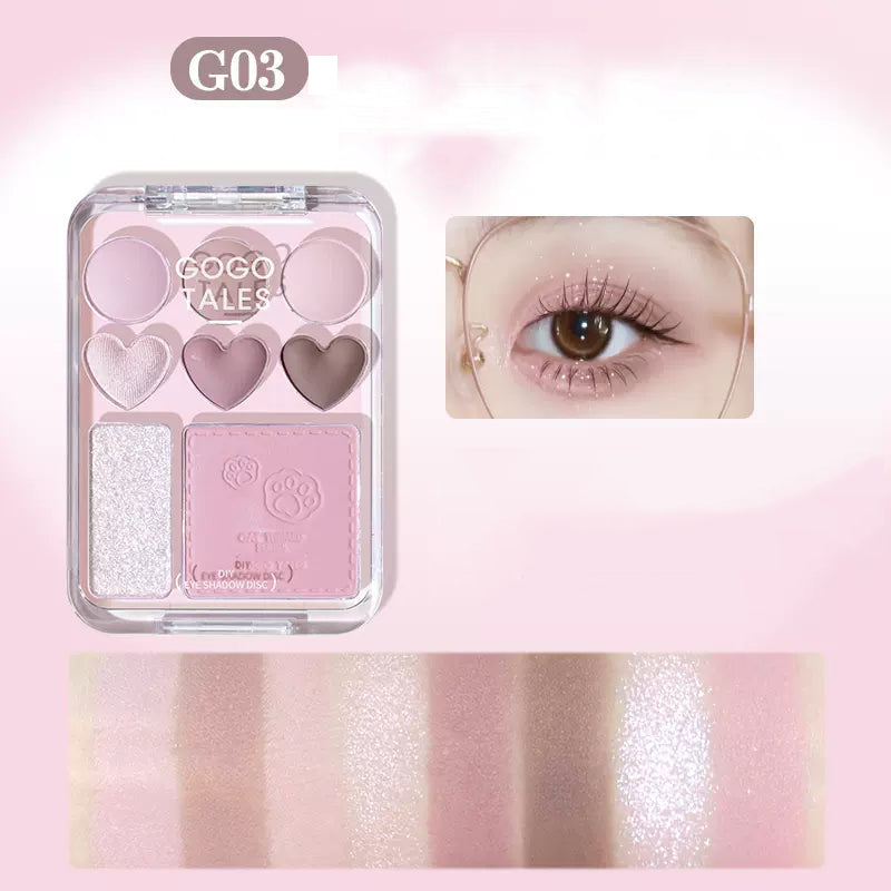 GogoTales Sticky Sweetheart Blush Eyeshadow Palette 9.5g - Image 2