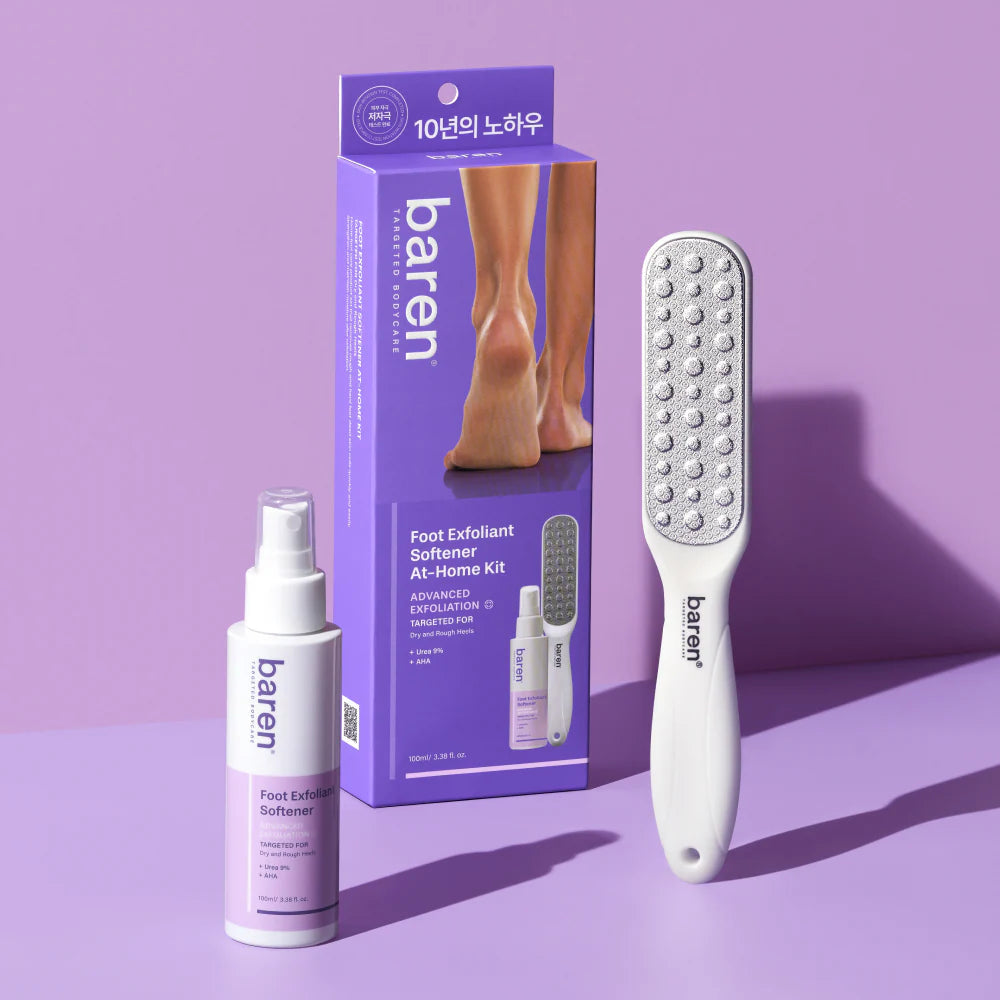 Baren Foot Exfoliant Softener At Home Kit