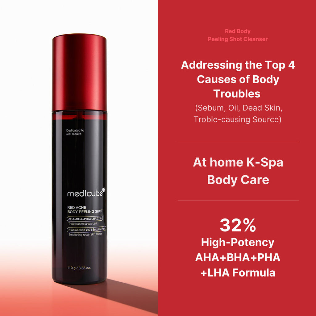 Medicube Red Acne Body Peeling Shot 2.0 110g