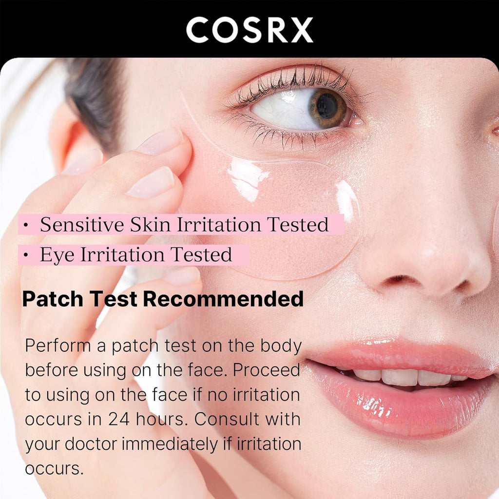 Cosrx The Peptide Collagen Hydrogel Eye Patch 60pcs