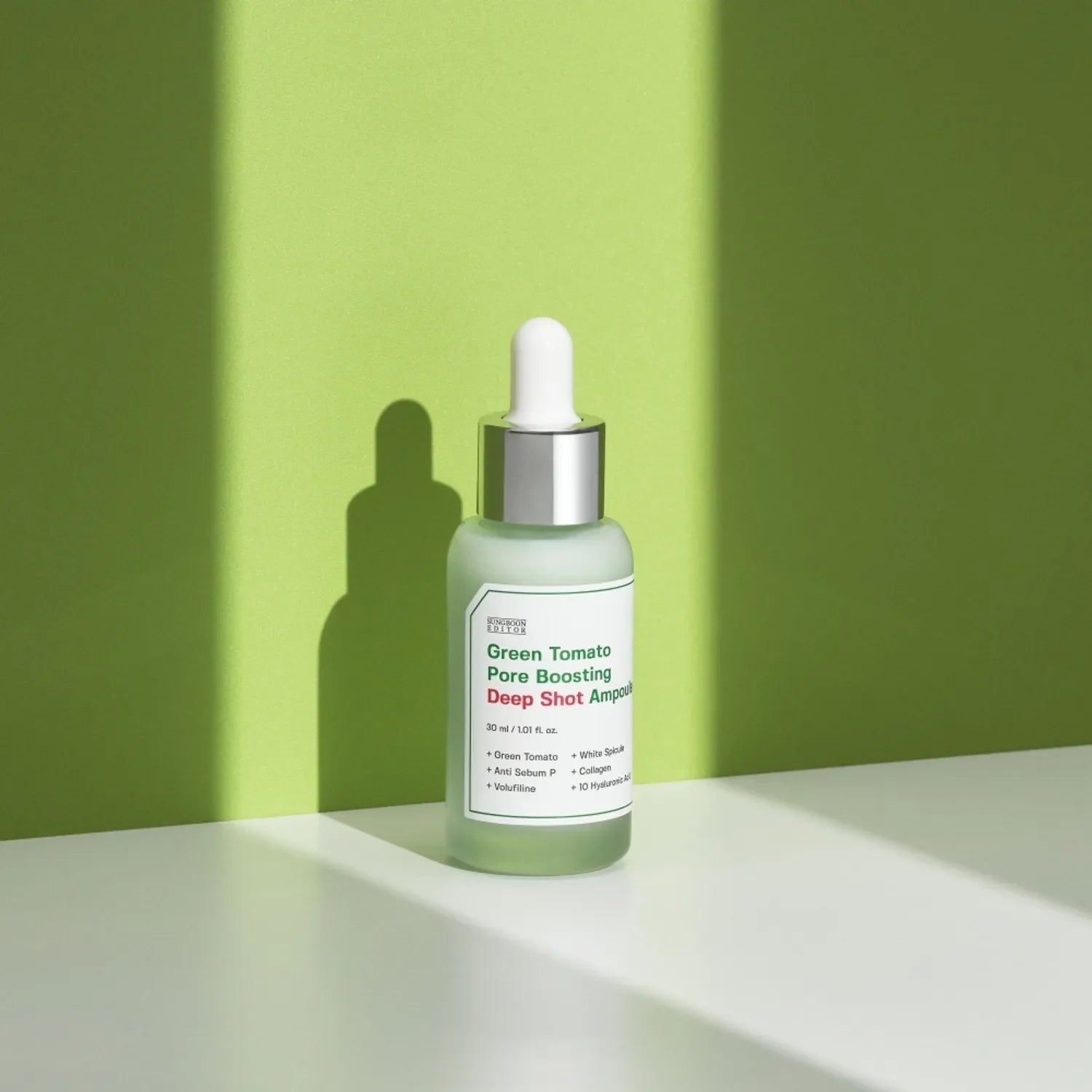 Sungboon Editor Green Tomato Pore Boosting Deep Shot Ampoule 30ml
