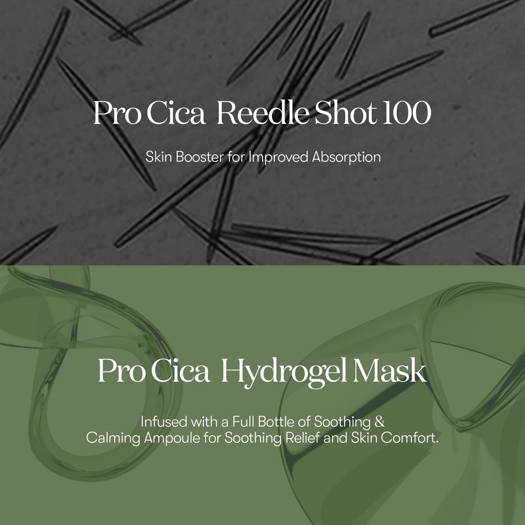 VT Cosmetics Pro Cica Reedle Shot 100 2-Step Hydrogel Mask 1pc