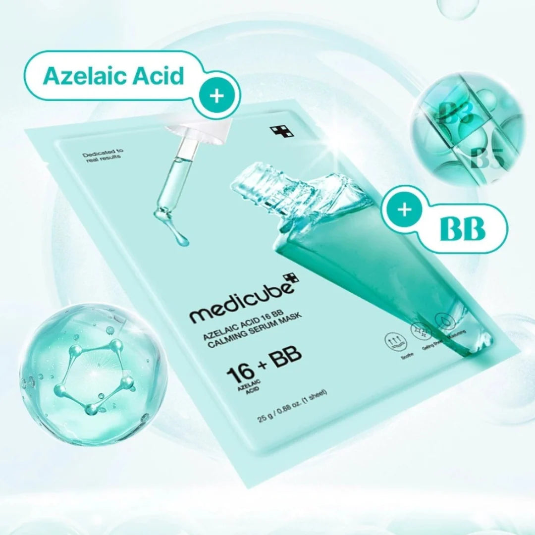 Medicube Azelaic Acid 16 BB Claming Serum Mask 1Pc