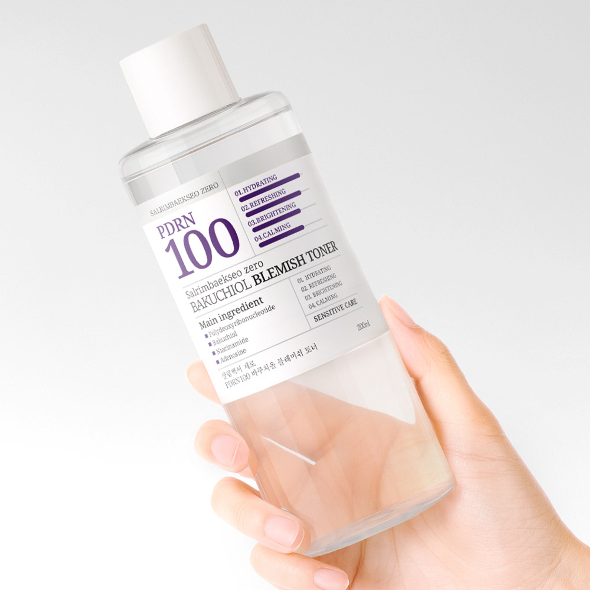 SALRIMBAEKSEO ZERO PDRN100 Bakuchiol Blemish Toner 200ml