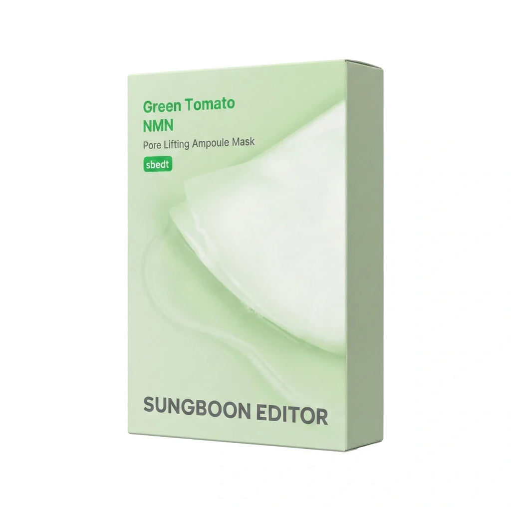 Sungboon Editor Green Tomato NMN Pore Lifting Ampoule Mask 1Box