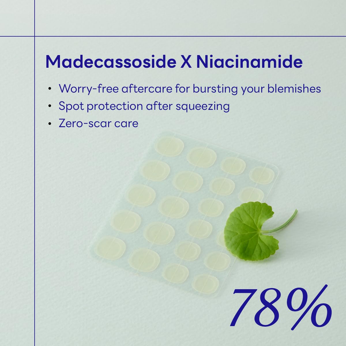 Mediheal Derma Clear Madecassoside Blemish Spot Patch 2Pouch