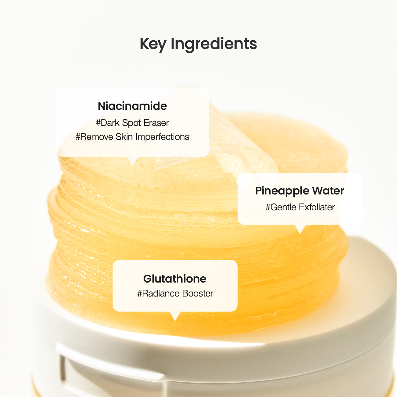 Biodance Vita Niacinamide Gel Toner Pads 60 Pads
