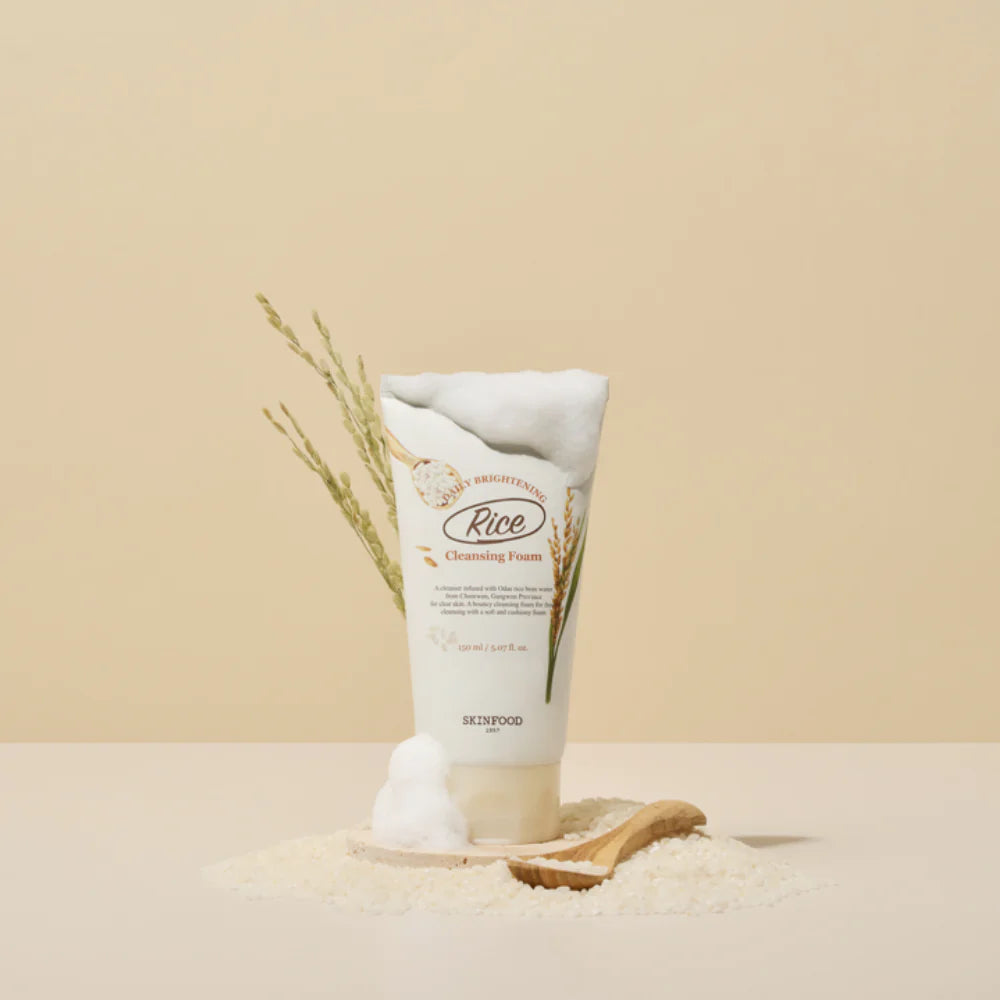 Skinfood Rice Daily Brightening Cleansing Foam 150ml