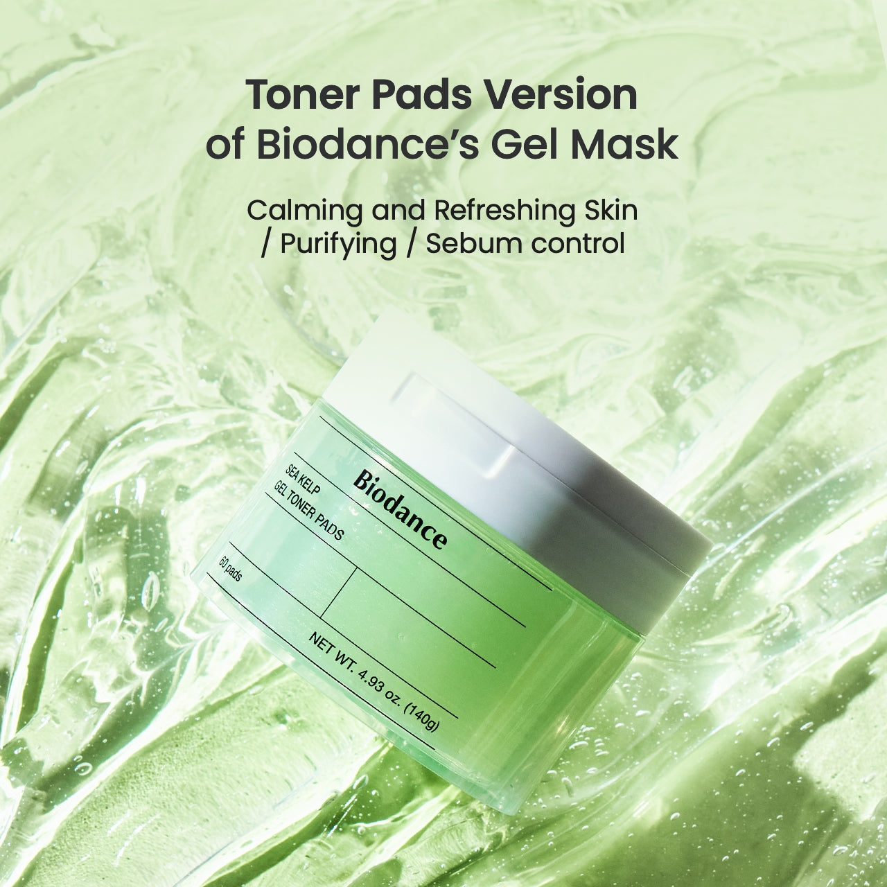 Biodance Sea Kelp Gel Toner Pads 60 Pads