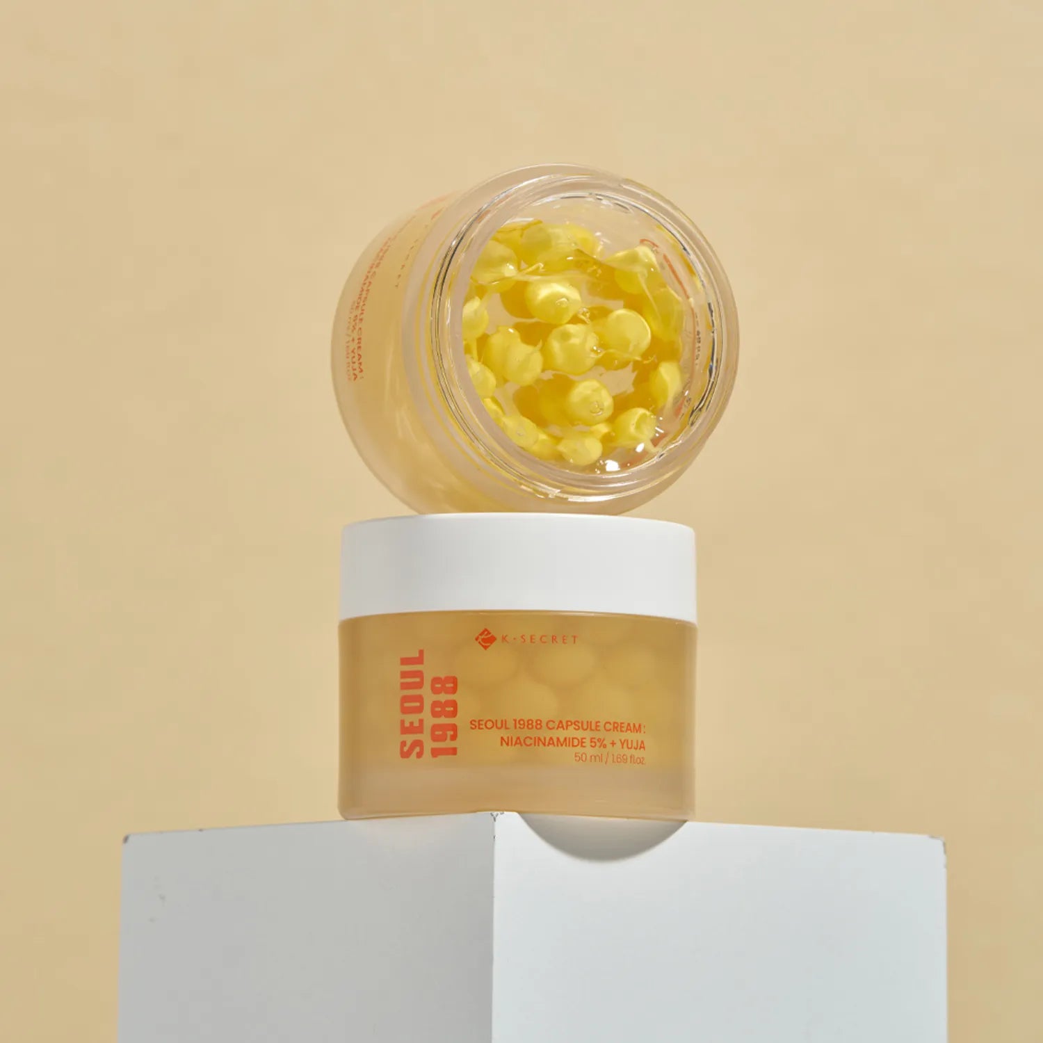 K-Secret Seoul 1988 Capsule Cream : Niacinamide 5% + Yuja 50ml