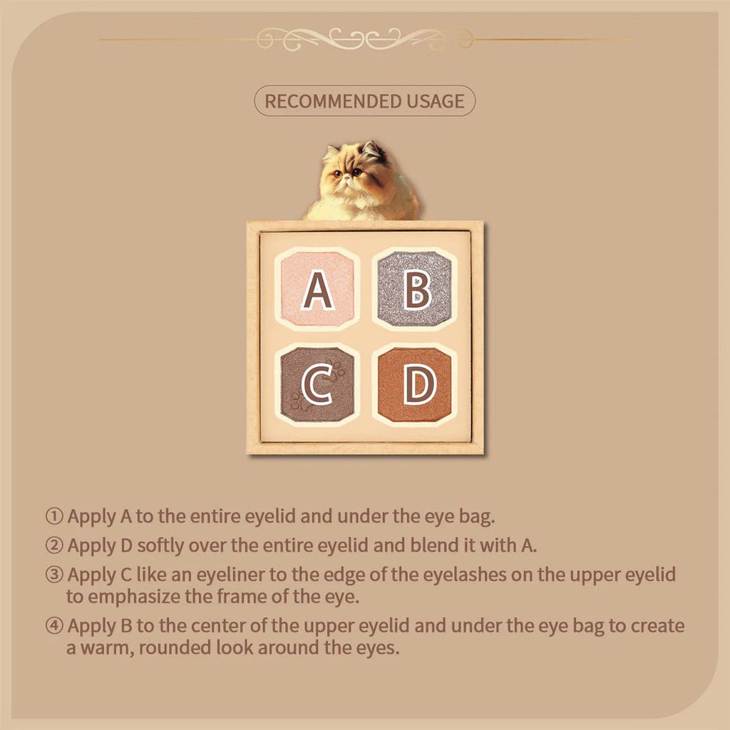 Millefee My Kitty Eyeshadow Palette