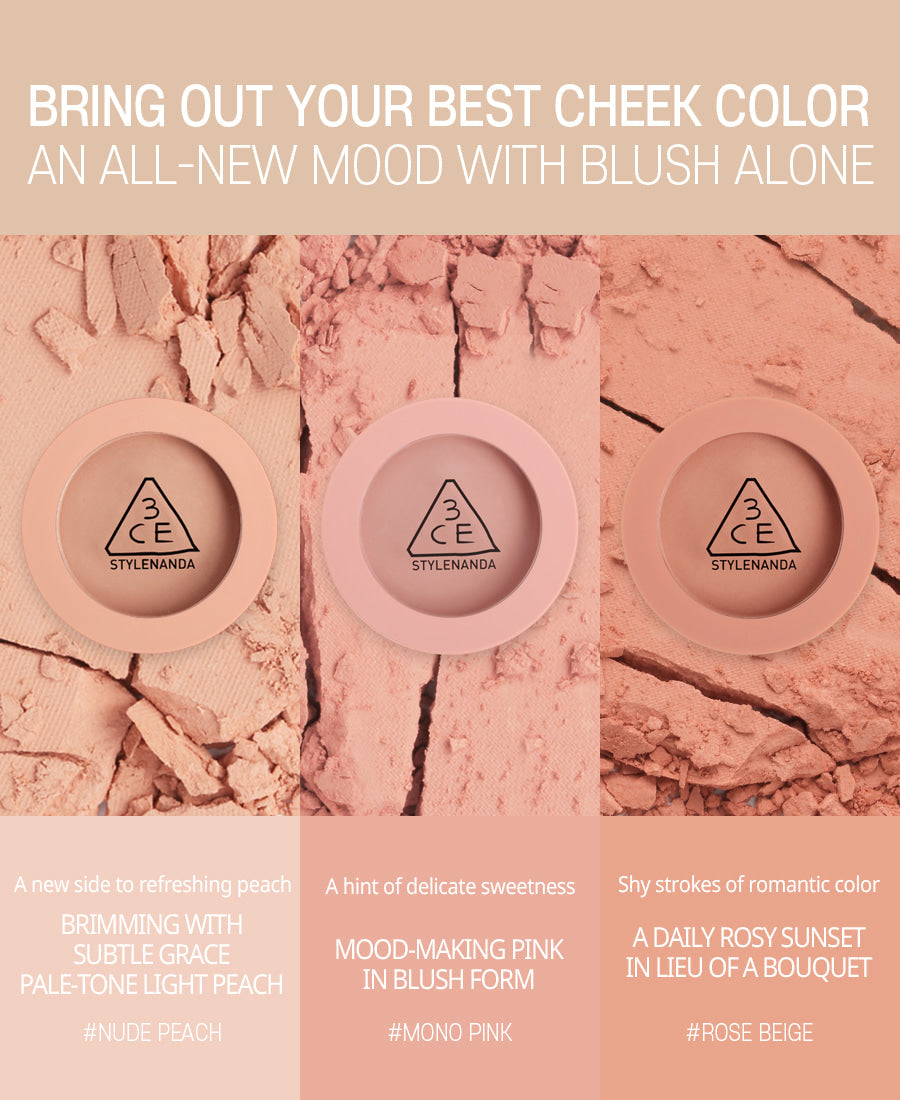 3CE Stylenanda Face Blush #Nude Peach