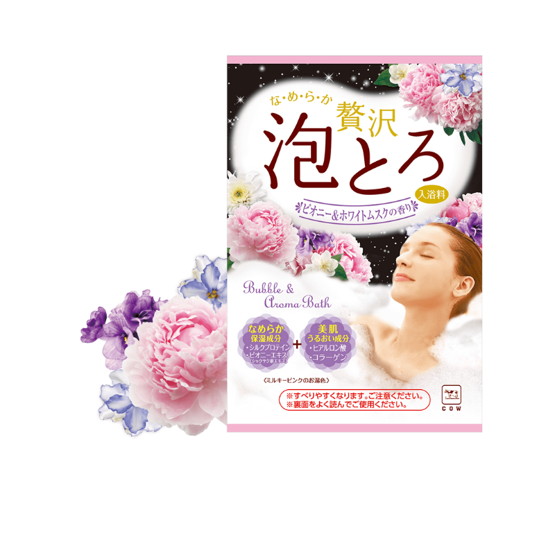 Awatoroyu Bath Additives (Peony & White Musk Fragrance) 30g