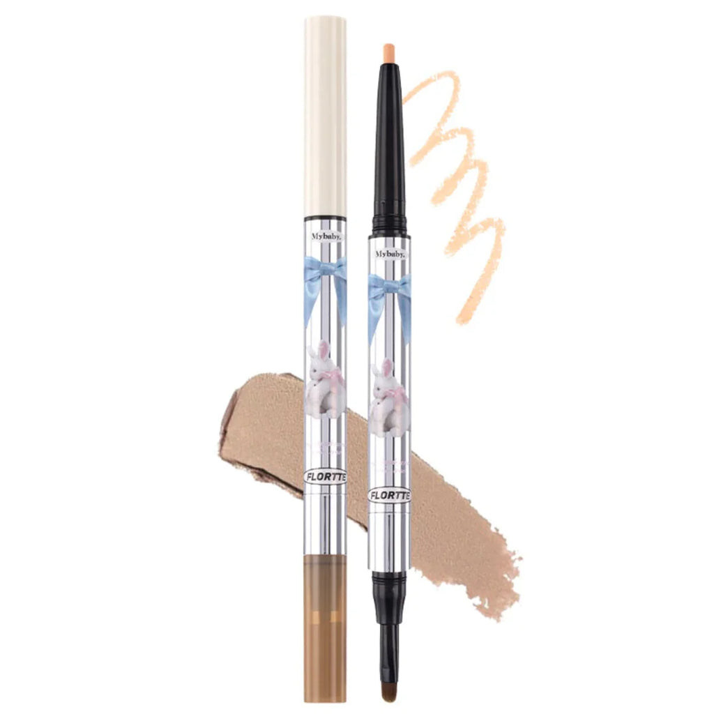 Flortte Peng Peng Princess Double-Headed Lying Silkworm Pen