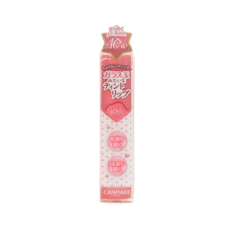 Canmake Glass Tint Syrup 40th Memorable Pink Red