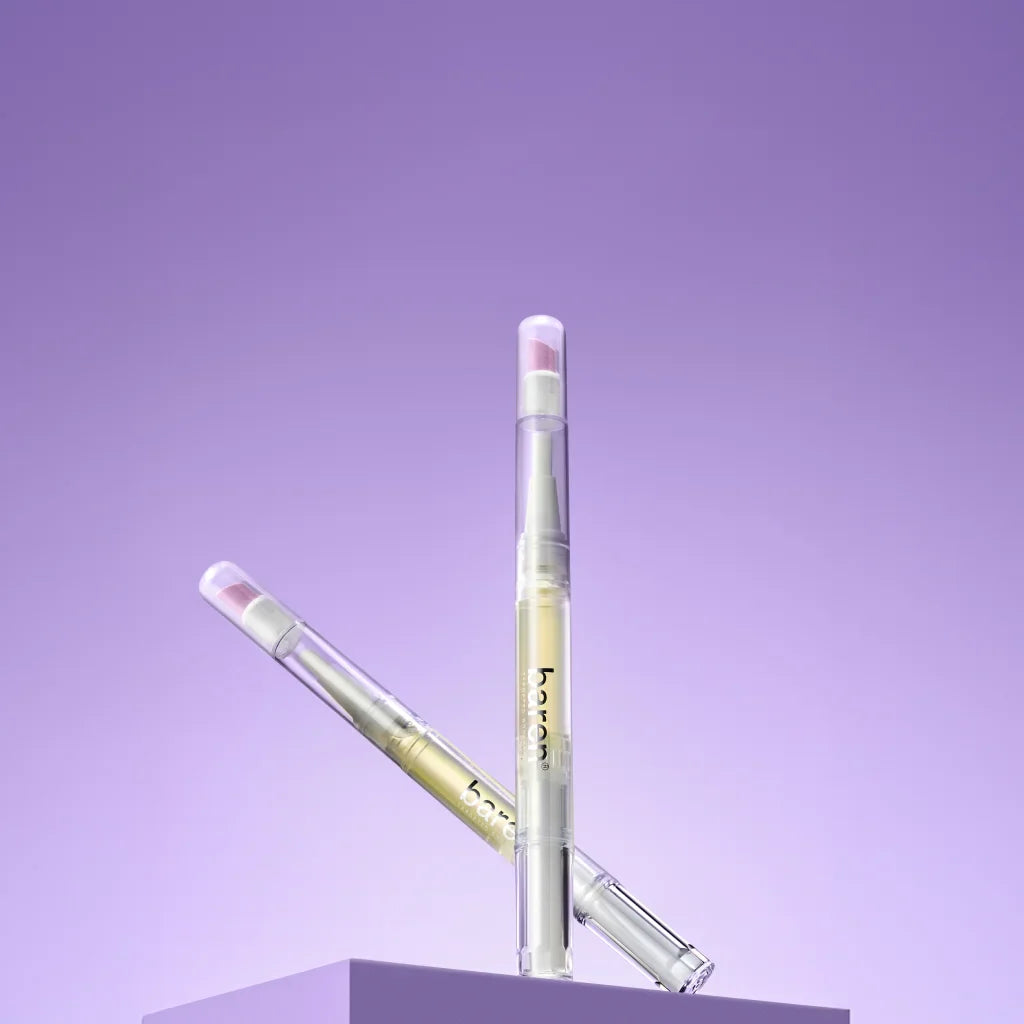 Baren Dual Effect Nail And Cuticle Care Essence Oil Pen With Ceramic Pusher 2ml