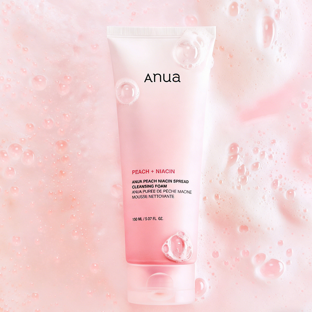 Anua Peach Niacin Spread Cleansing Foam 150ml