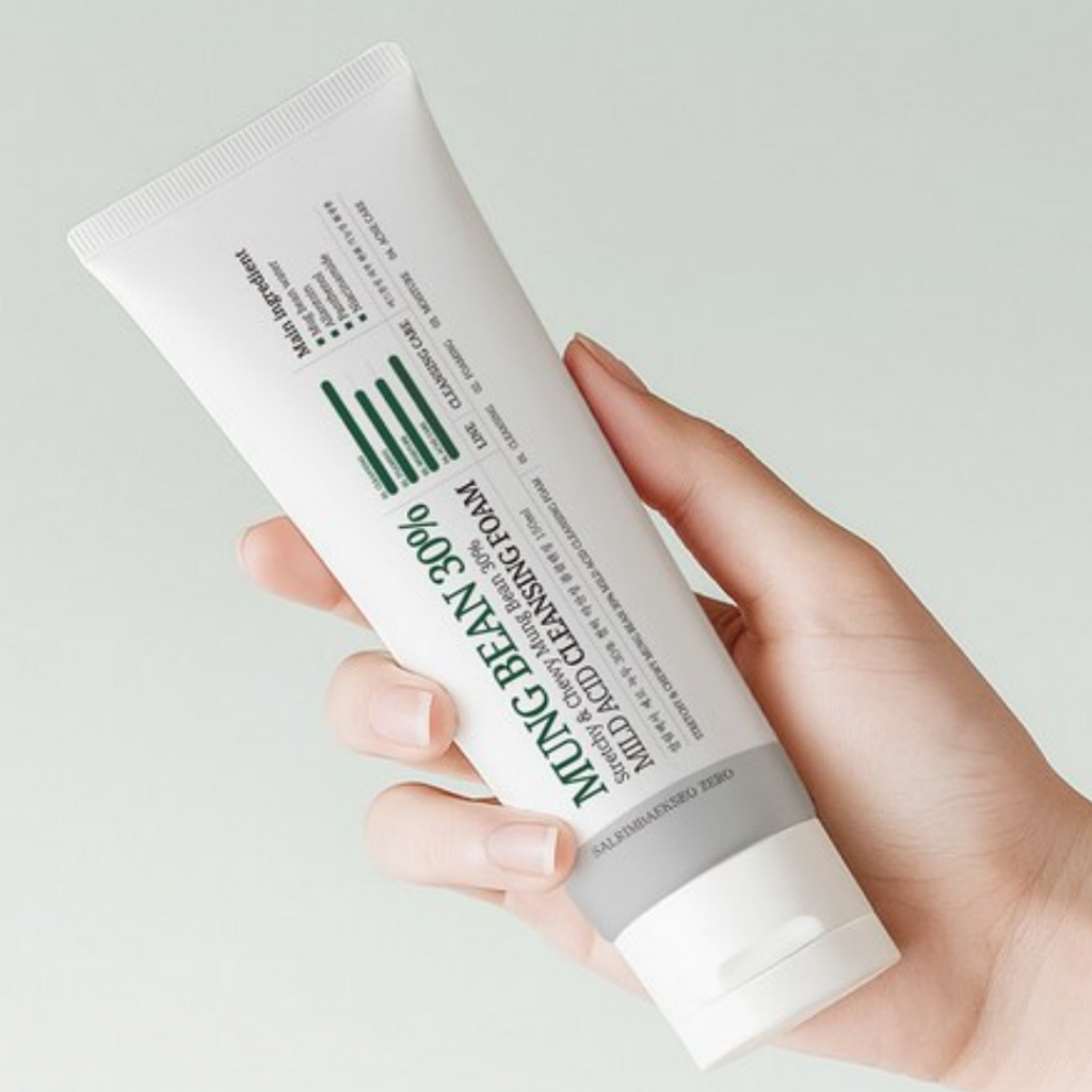 SALRIMBAEKSEO ZERO Mung Bean 30% Mild Acid Cleansing Foam 150ml