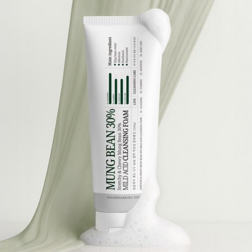 SALRIMBAEKSEO ZERO Mung Bean 30% Mild Acid Cleansing Foam 150ml