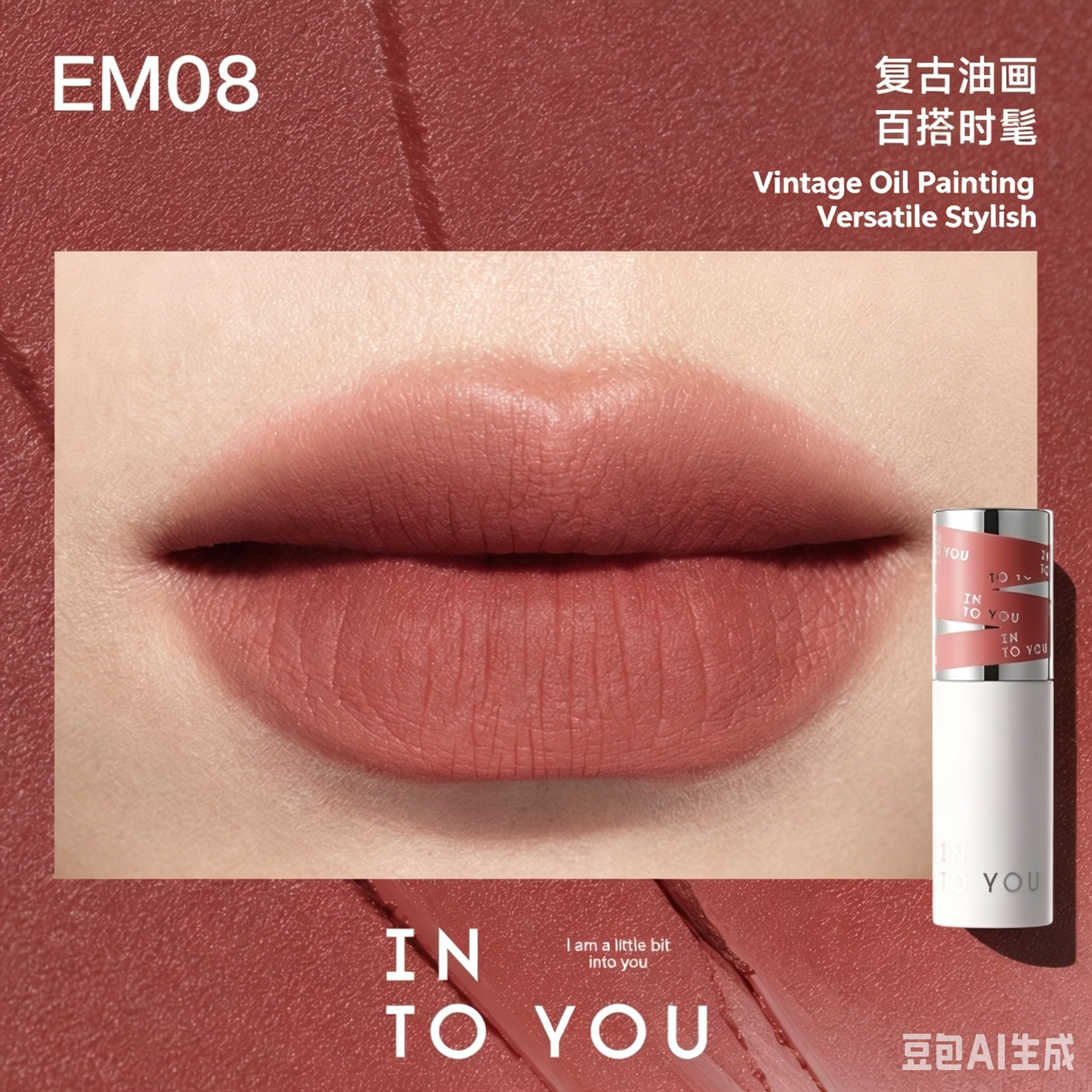 INTO YOU Shero Super Matte Lip And Cheek Mud