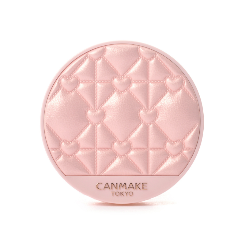 Canmake Marshmallow Finish Powder ~Abloom~ Tweed Package 01 Qulting Bouquet