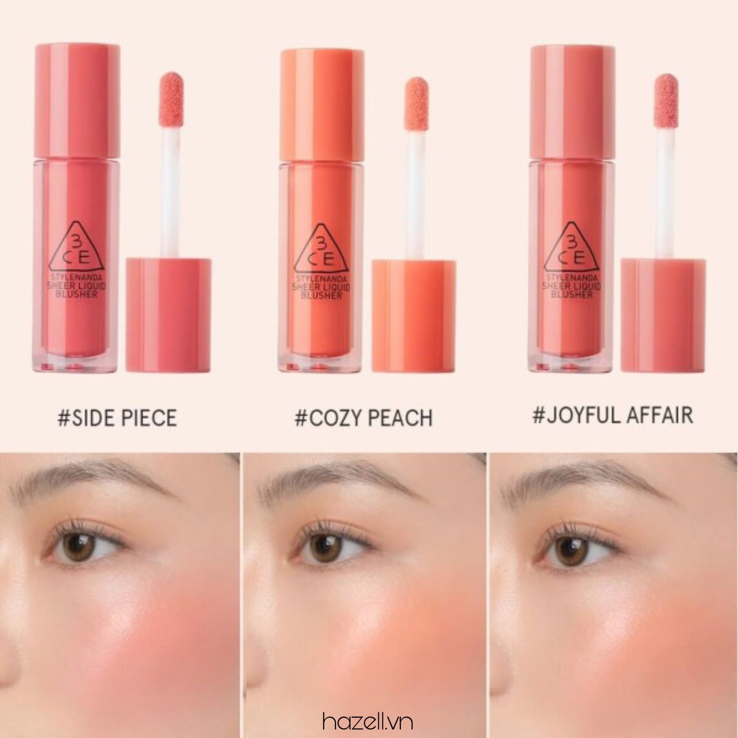 3CE Sheer Liquid Blusher 3g