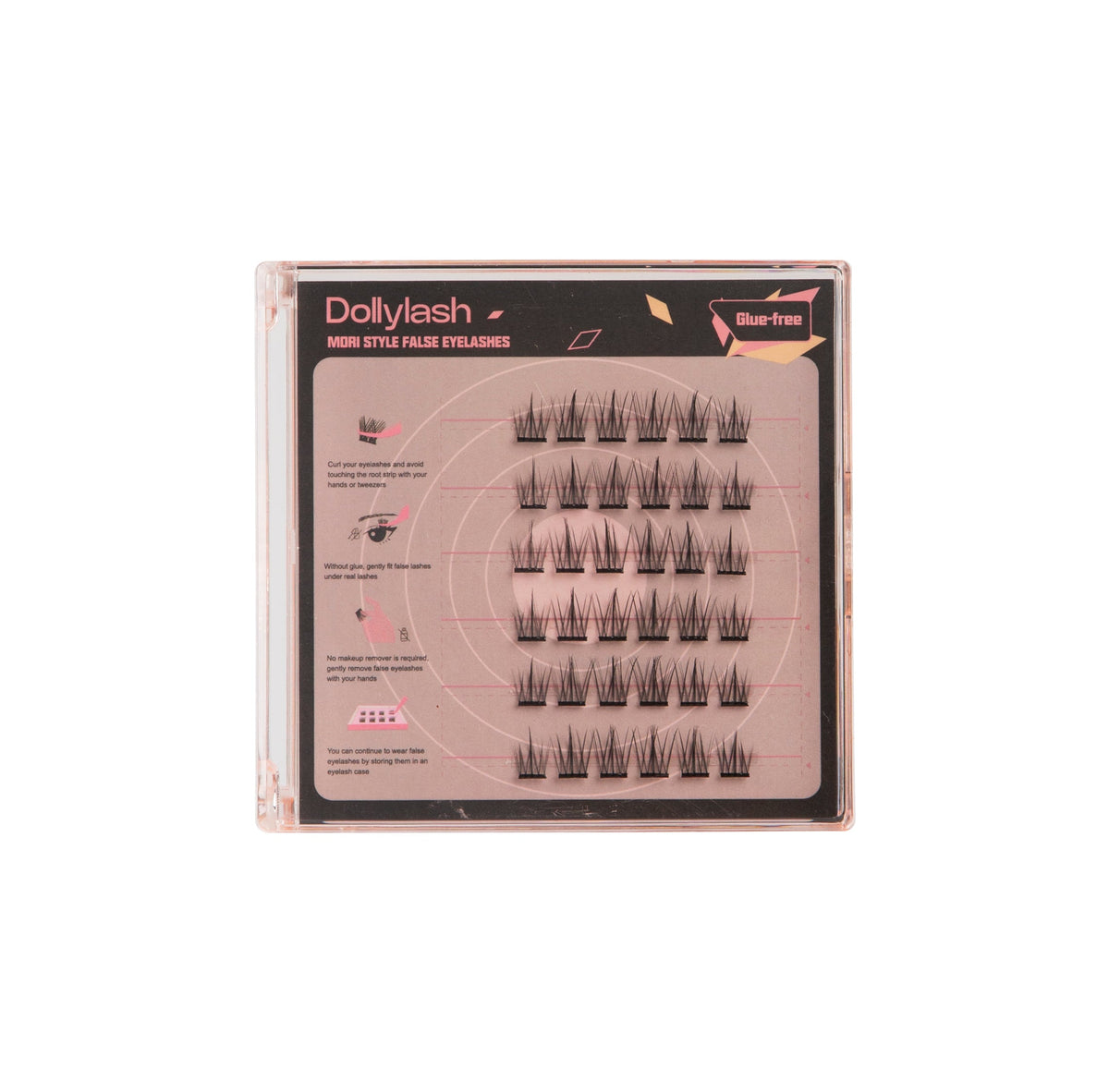 Dollylashes Glue-Free False Eyelashes 36pcs - Image 4