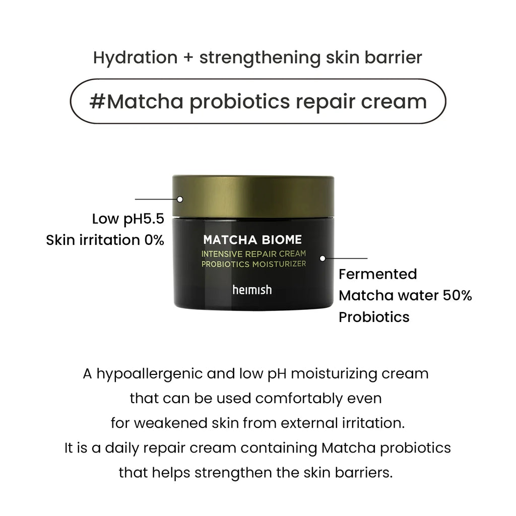 Heimish Matcha Biome Repair Cream 50ml