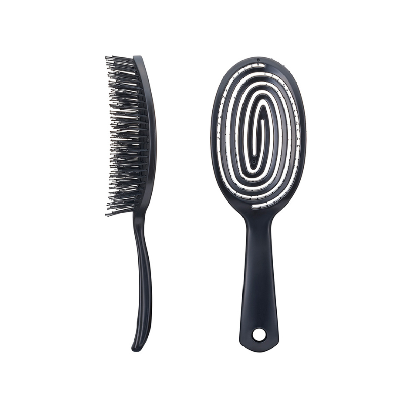 Mapepe Detangling Brush 3D Super Fit Matte Black