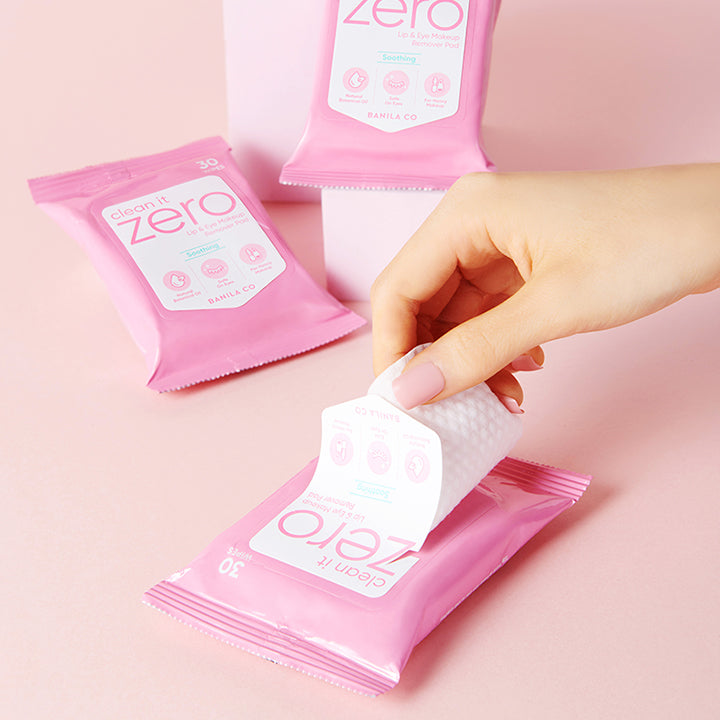 Banila Co Clean it Zero Soothing Lip & Eye Removing Pad 30Pcs