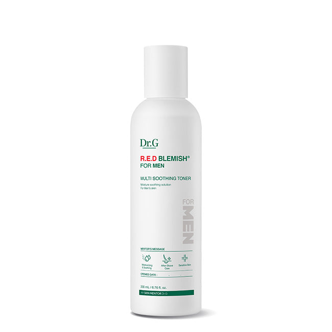 Dr.G R.E.D Blemish For Men Multi Soothing Toner 200ml