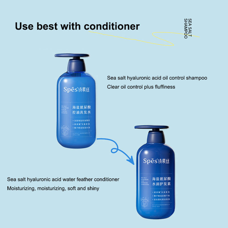 Spes Sea Salt Hyaluronic Acid Oil Control Series 500ml
